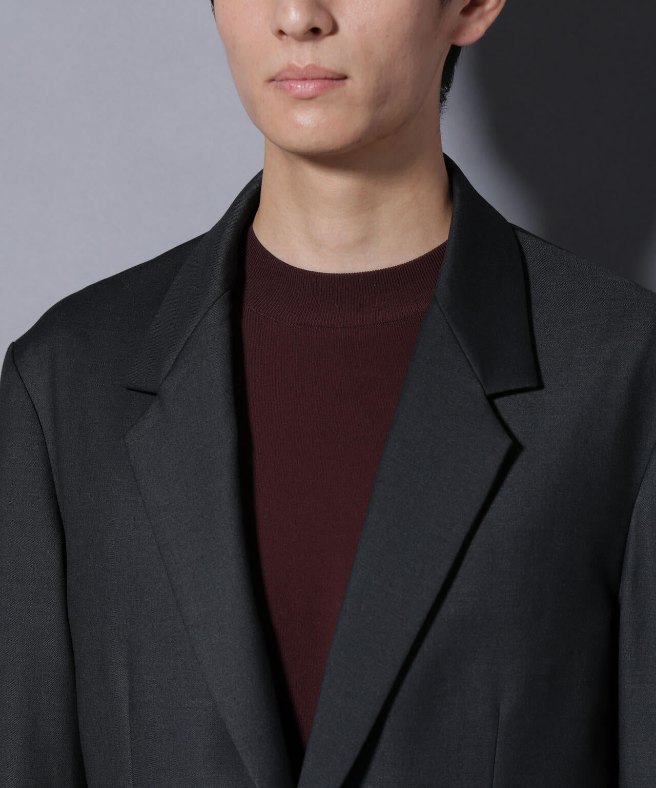 DELEGANTEエアリーサキソニー グリッターストライプテーラードジャケット(セットアップ可) 6685216201