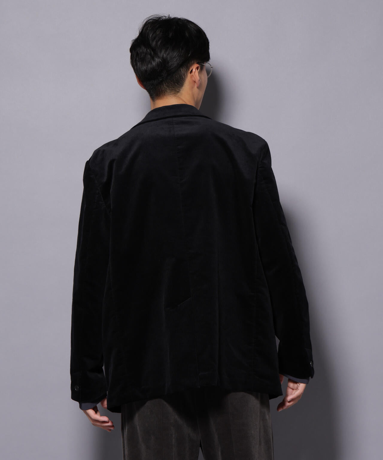 AIRコーデュロイ ダブルブレストジャケット/STRETCH（セットアップ可）