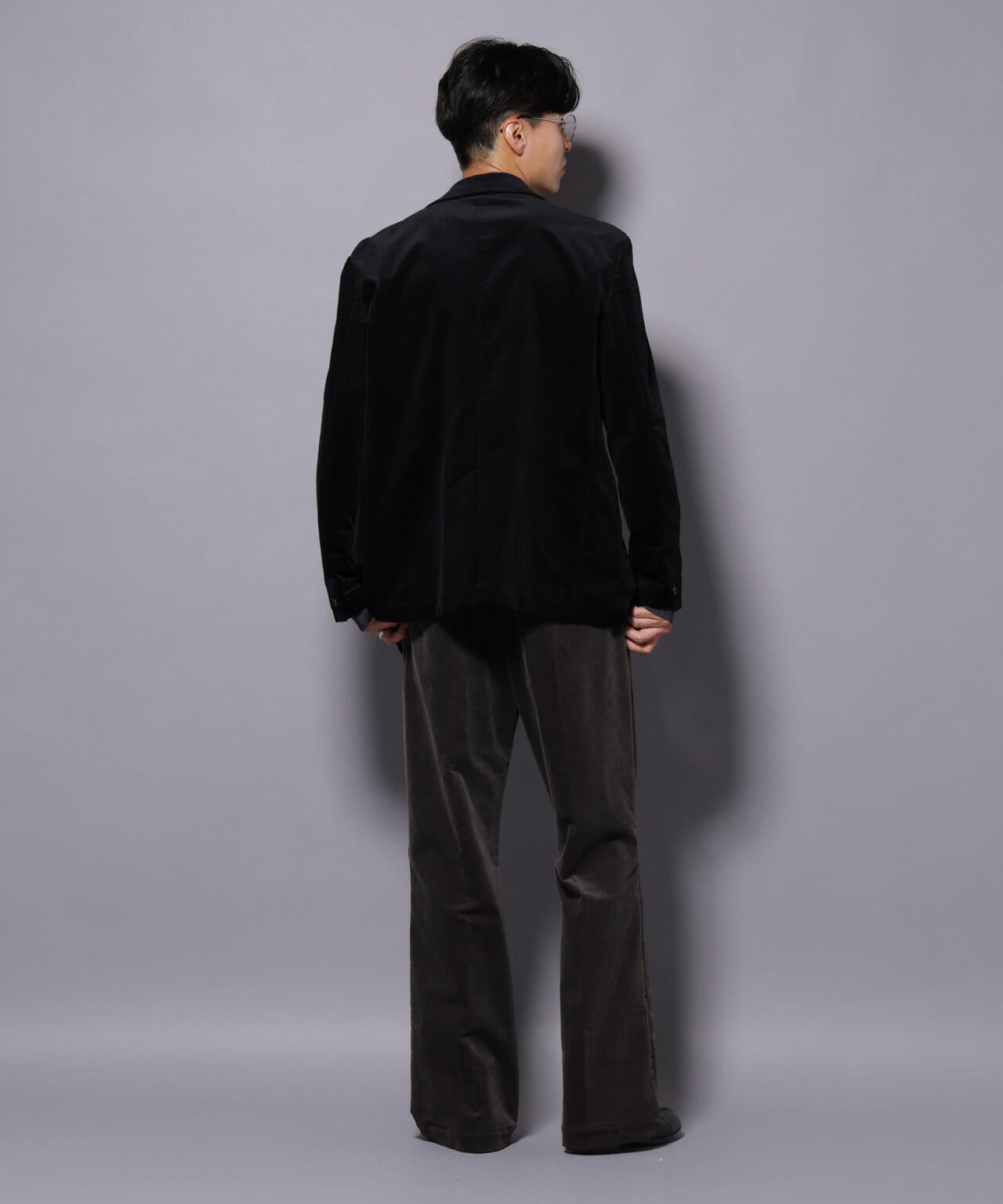 AIRコーデュロイ ダブルブレストジャケット/STRETCH（セットアップ可）