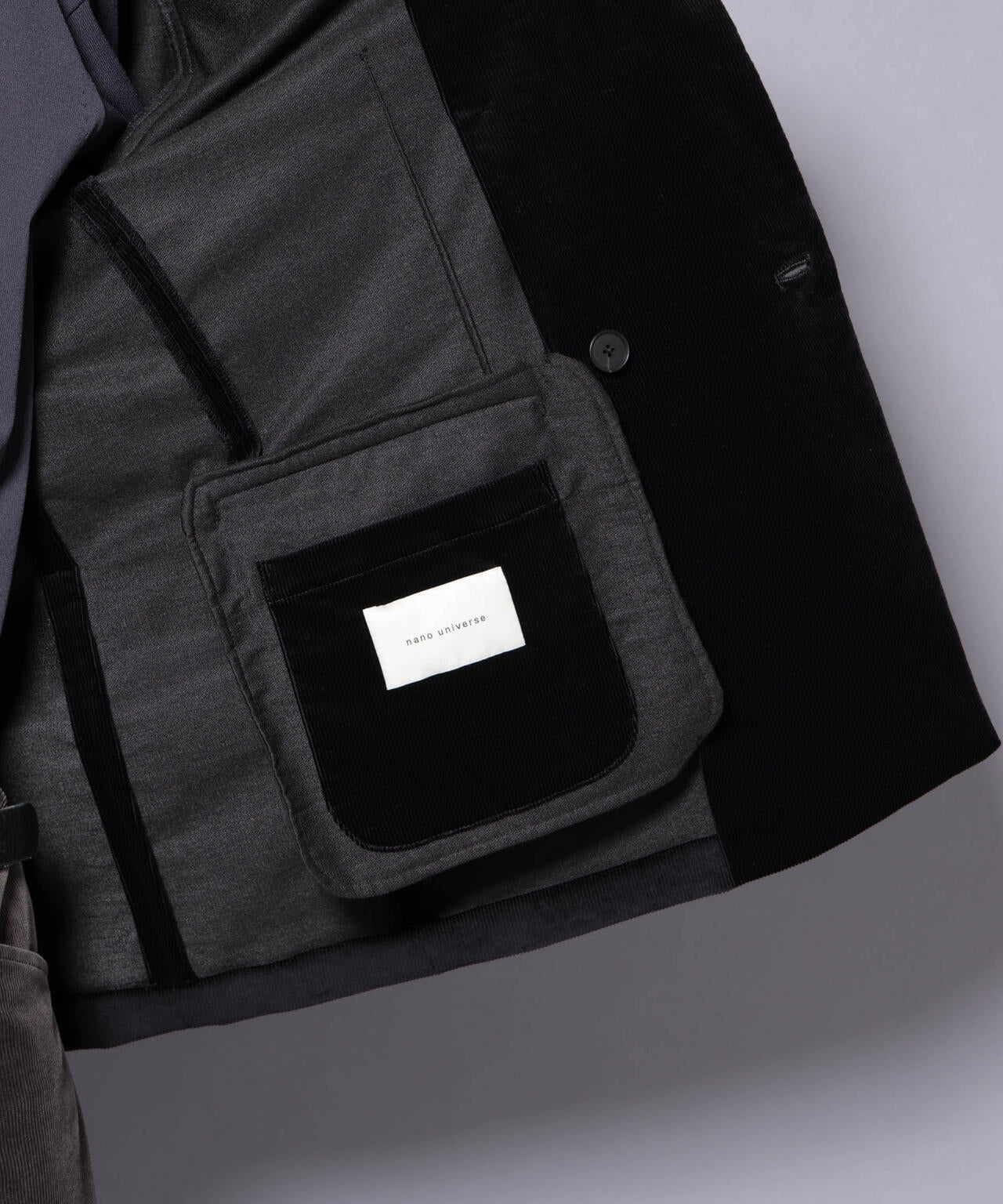 AIRコーデュロイ ダブルブレストジャケット/STRETCH（セットアップ可） 6685216205