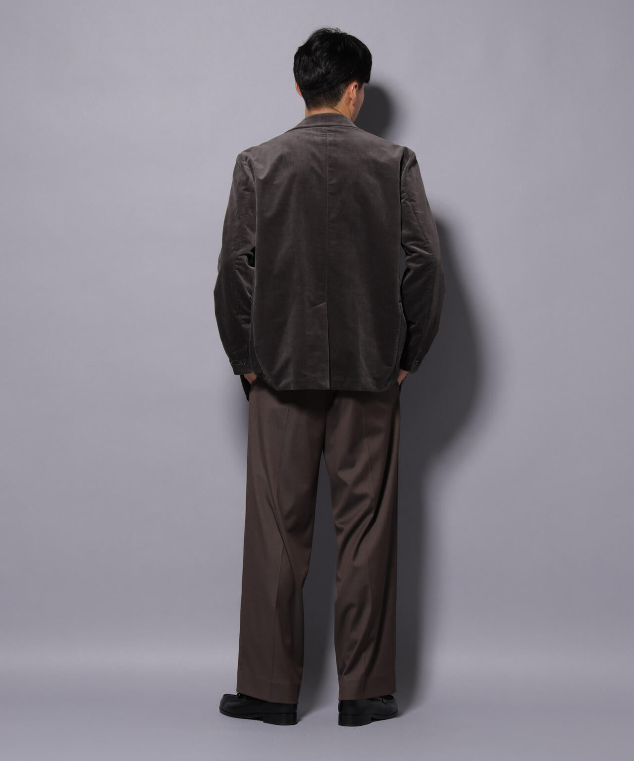 AIRコーデュロイ ダブルブレストジャケット/STRETCH（セットアップ可）