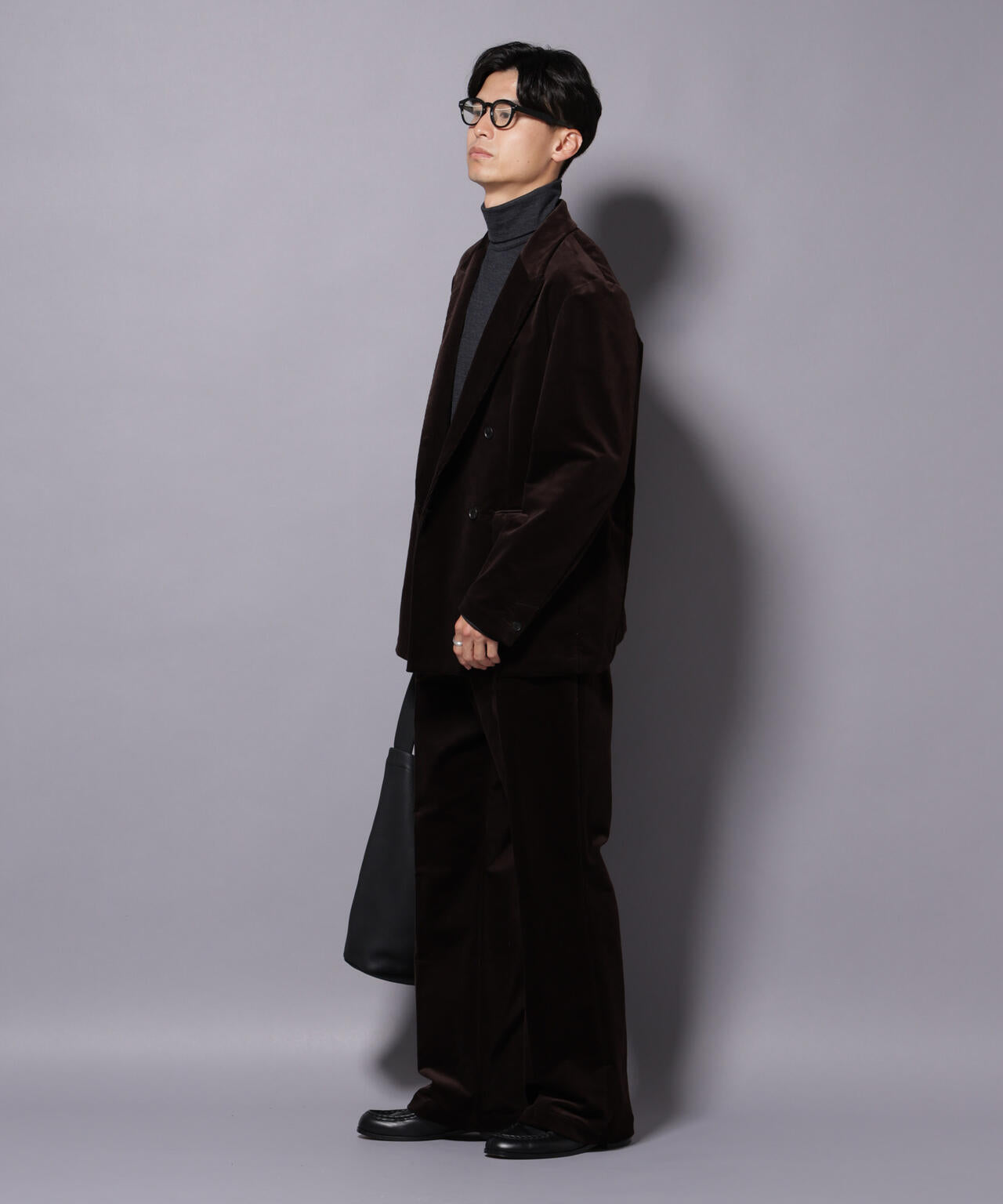 AIRコーデュロイ ダブルブレストジャケット/STRETCH（セットアップ可） 6685216205