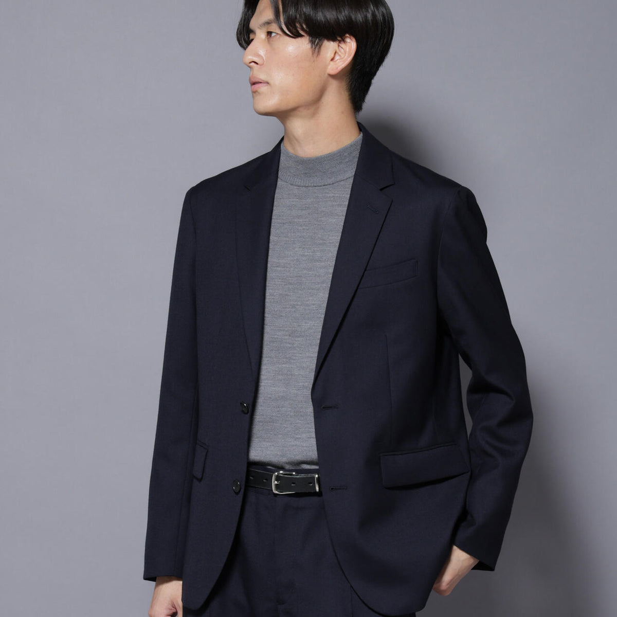 N JACKET PREMIUM」RENU(R) ウール混洗えるサキソニージャケット