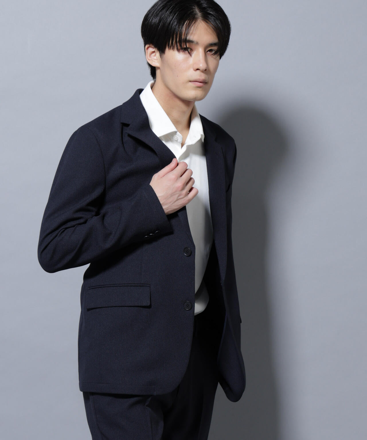 Magliano 21ss セットアップ NANO universe セットアップ 「Damerino」LANATEC(R)メランジ