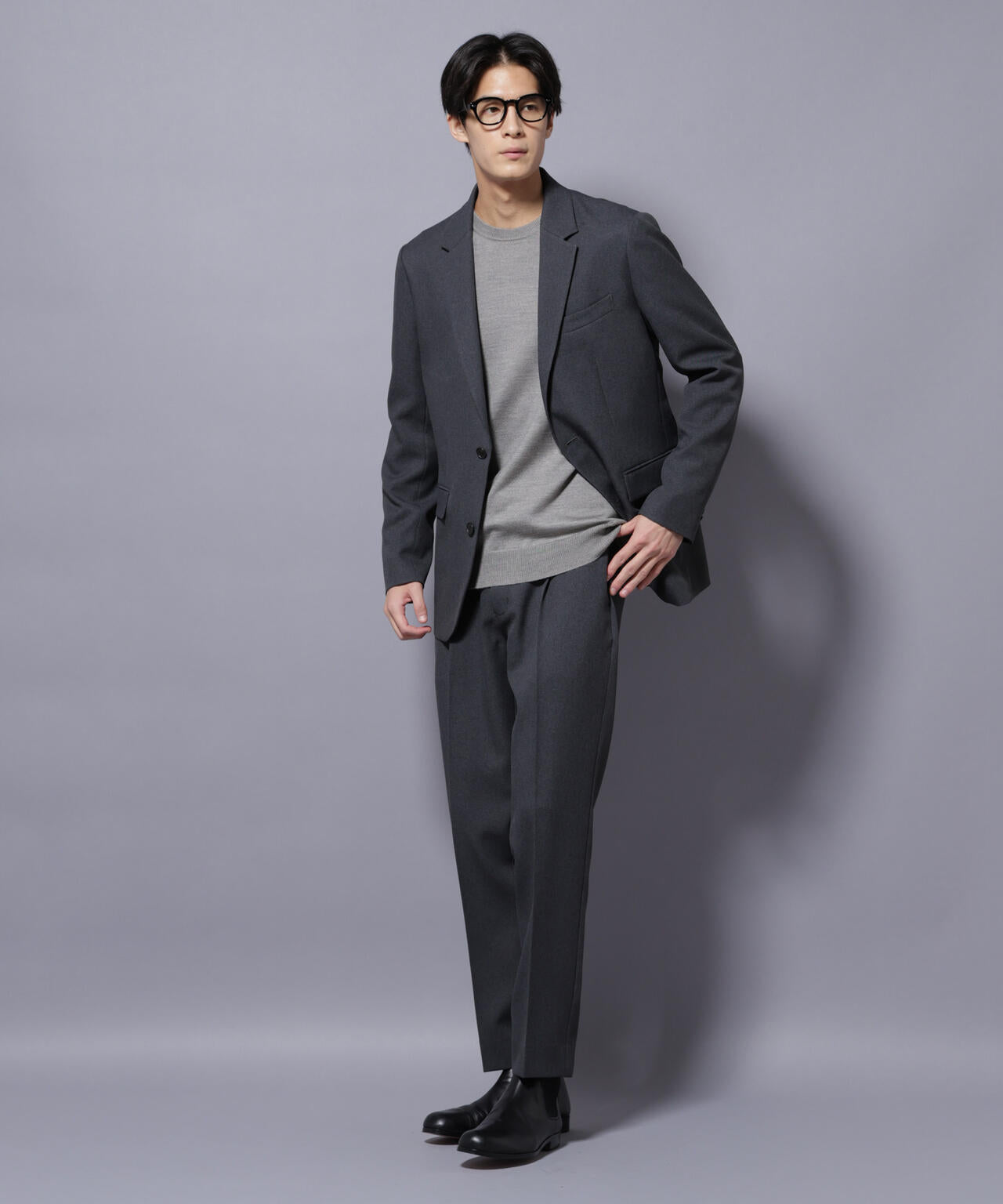 大人気セットアップ】「Damerino」LANATEC(R) メランジツイルセットアップ