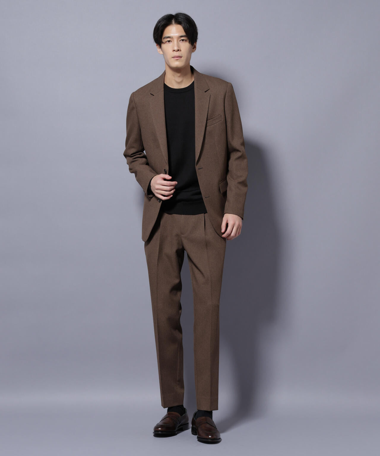 メル次郎 大人気セットアップ】「Damerino」LANATEC(R) メランジツイルセットアップ