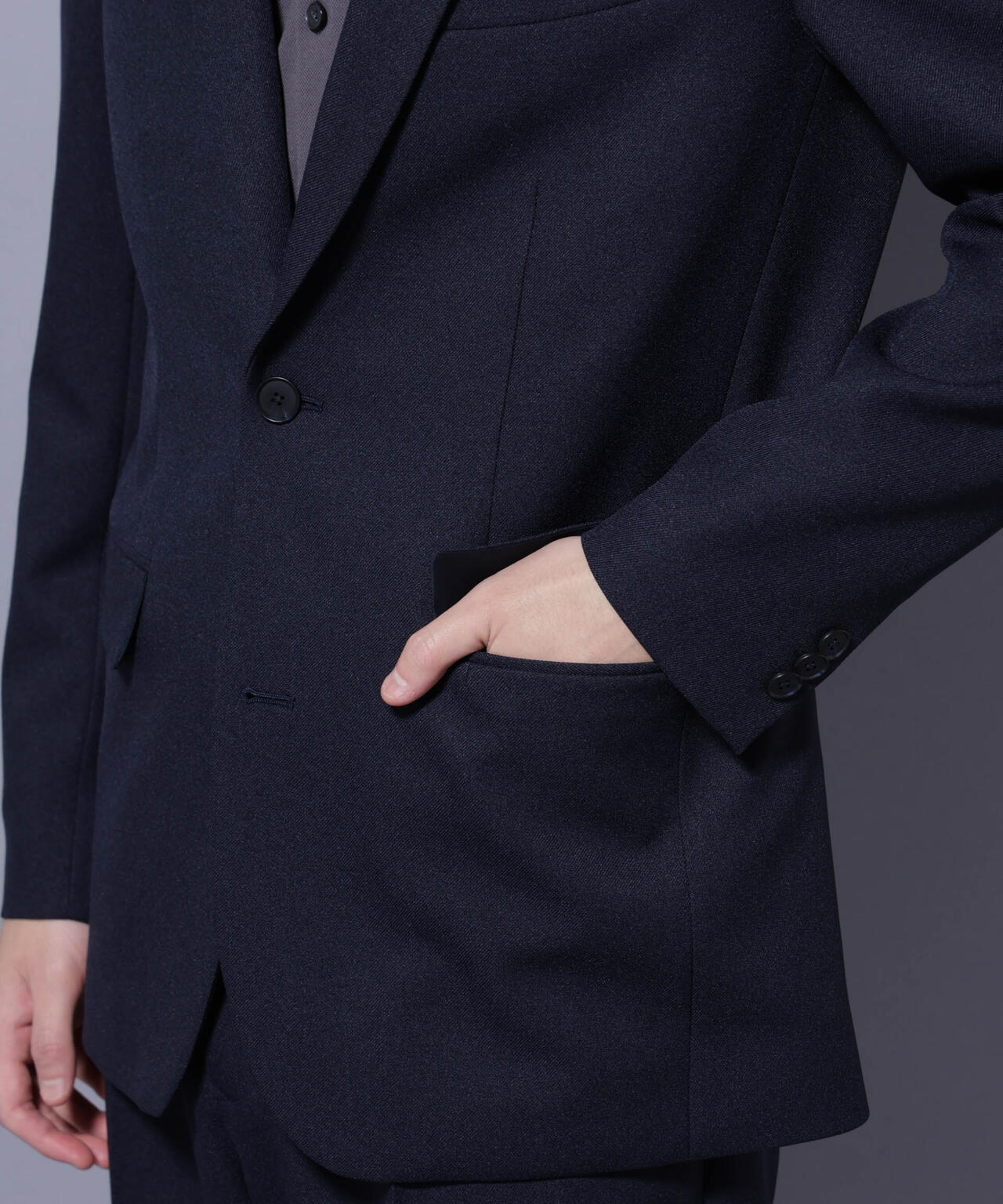 「Damerino」LANATEC(R) メランジツイルセットアップ 6685218209