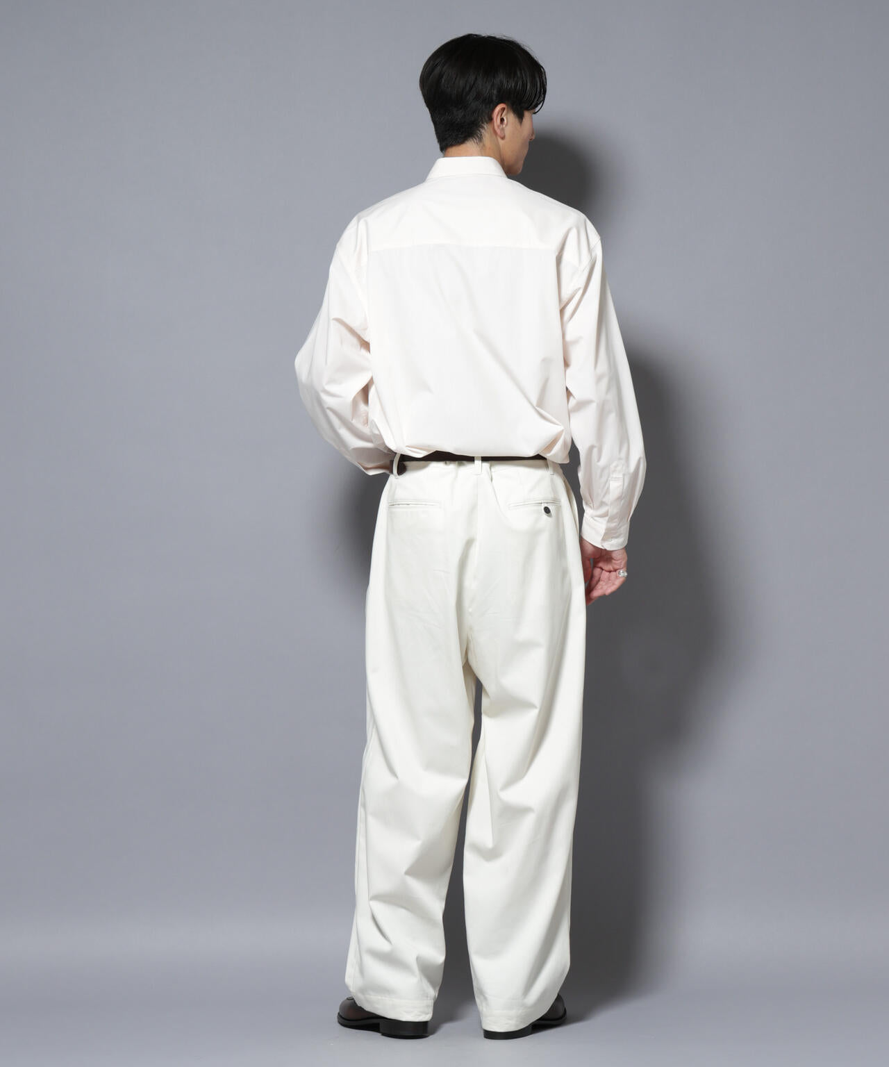 「大人のワイドシャツ」レギュラーカラー 長袖 6685220203