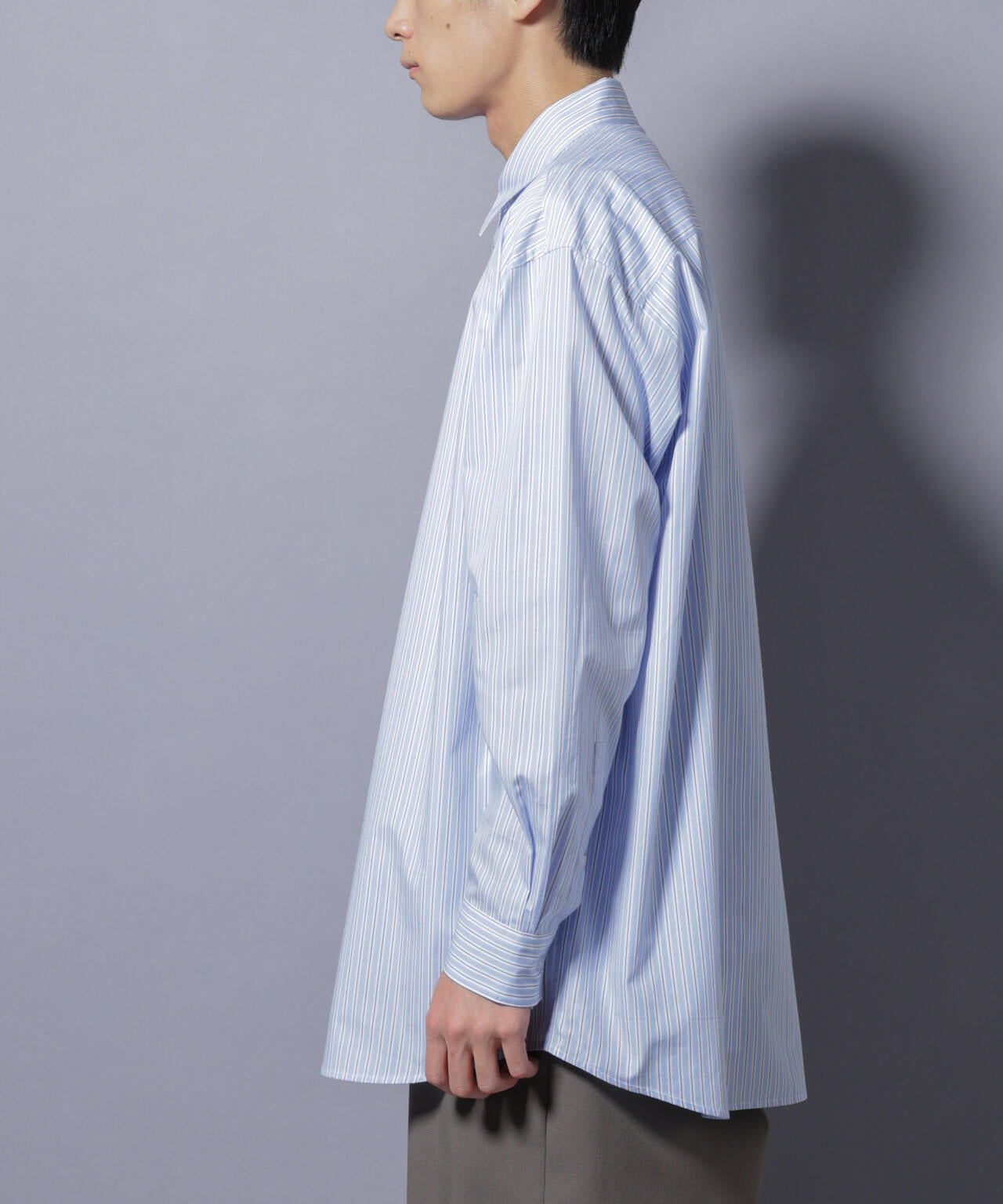 SIDOGRAS-VENICE｣ オルタネイトストライプシャツ