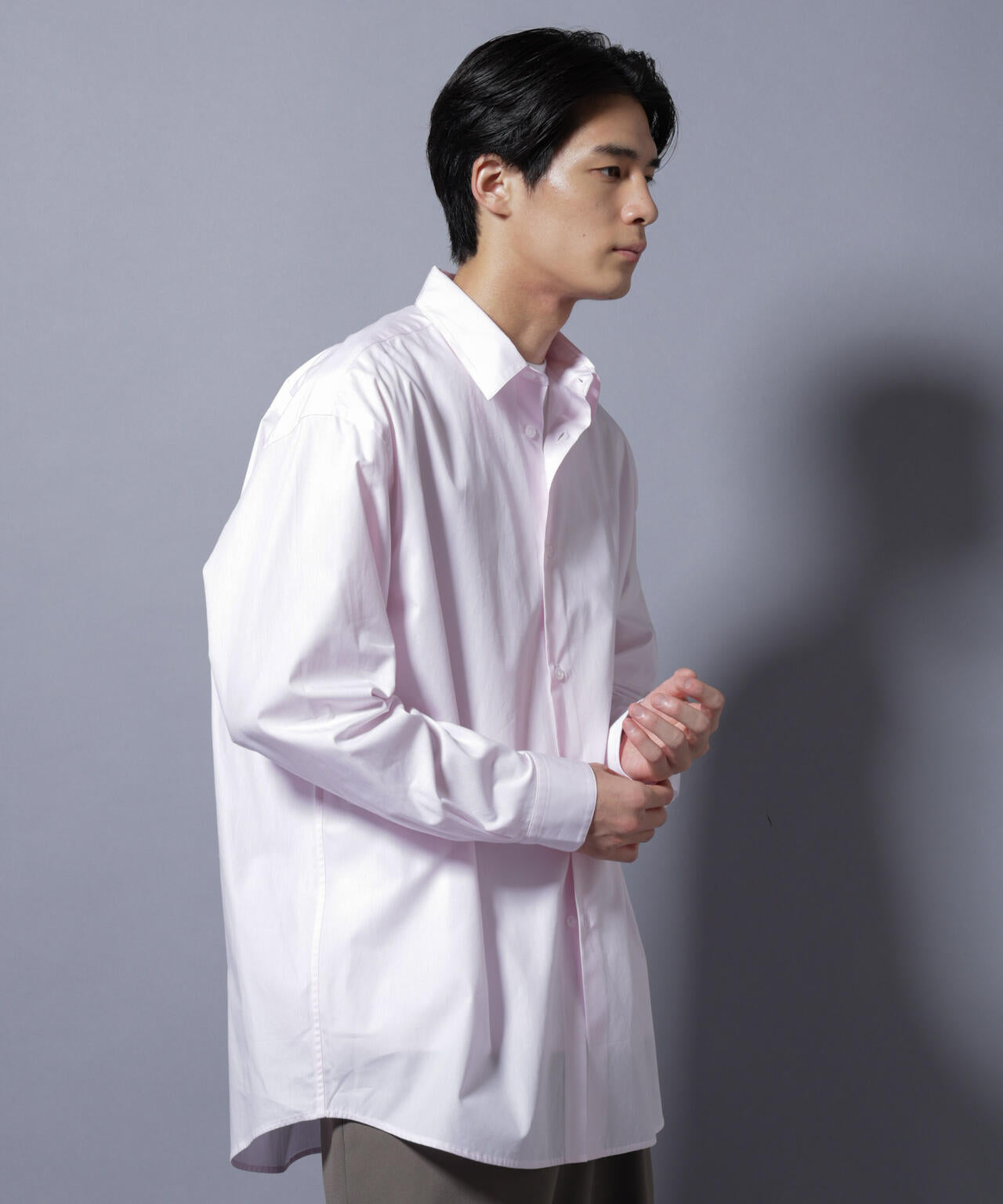 ｢SIDOGRAS-SIDOPOPEL｣ マイクロストライプシャツ 6685220217