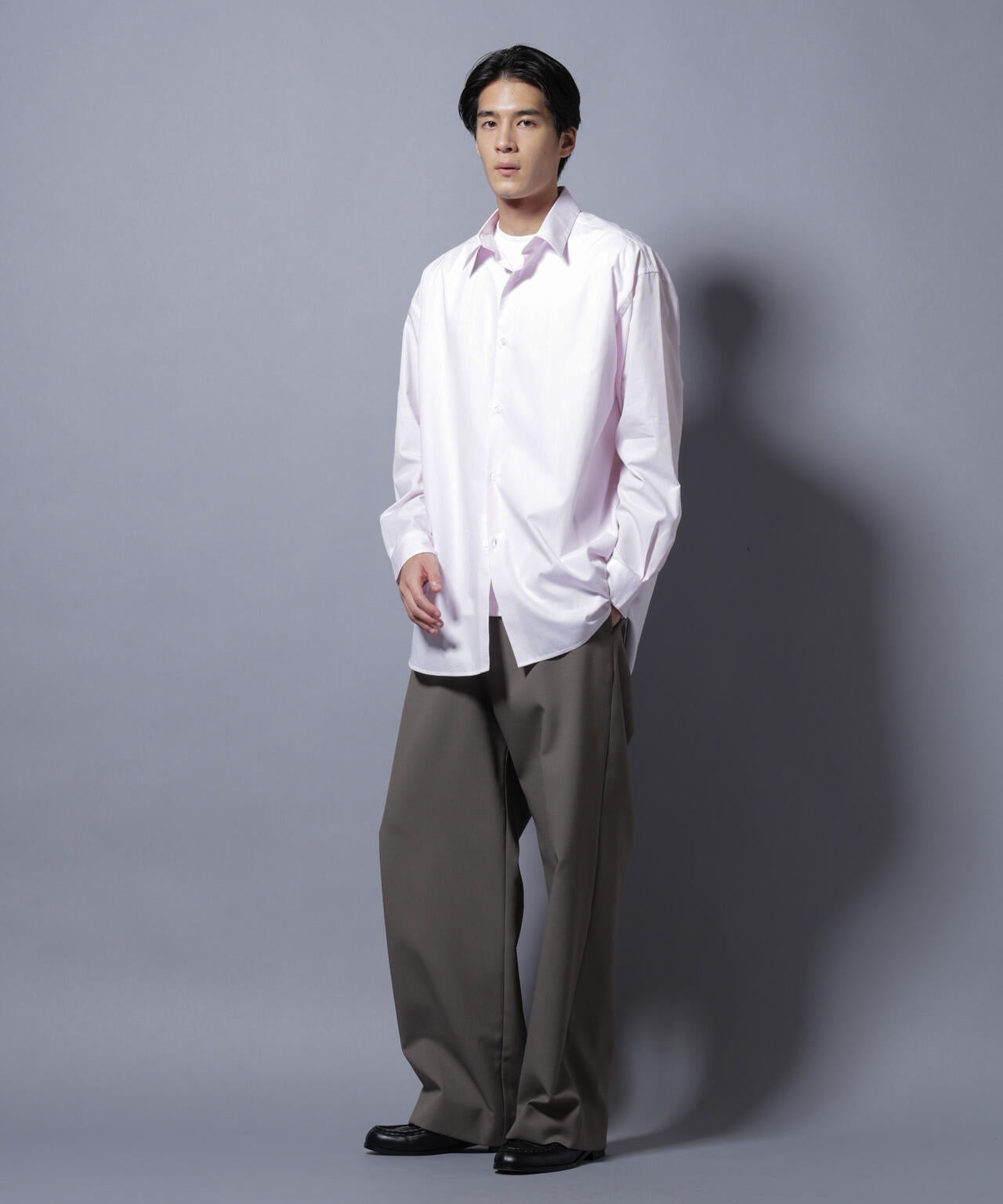 ｢SIDOGRAS-SIDOPOPEL｣ マイクロストライプシャツ 6685220217