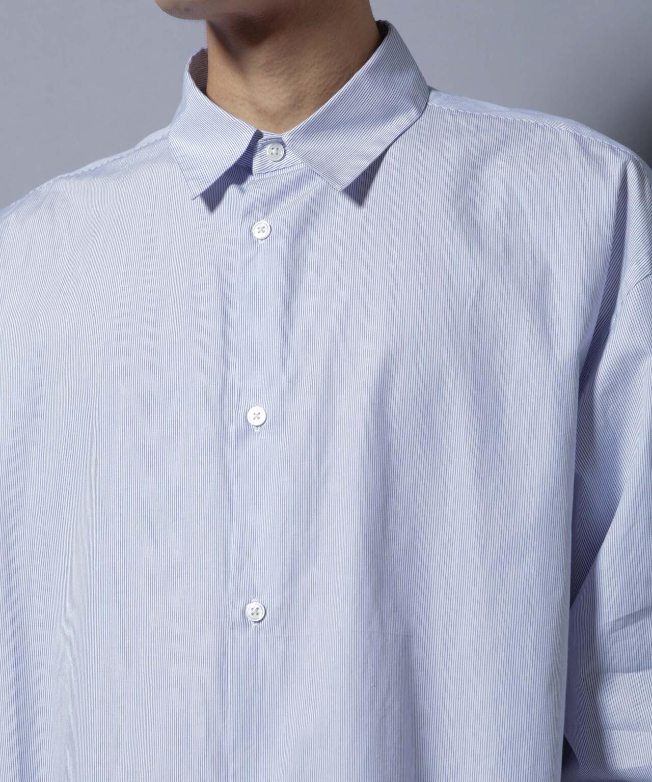 ｢SIDOGRAS-SIDOPOPEL｣ マイクロストライプシャツ 6685220217