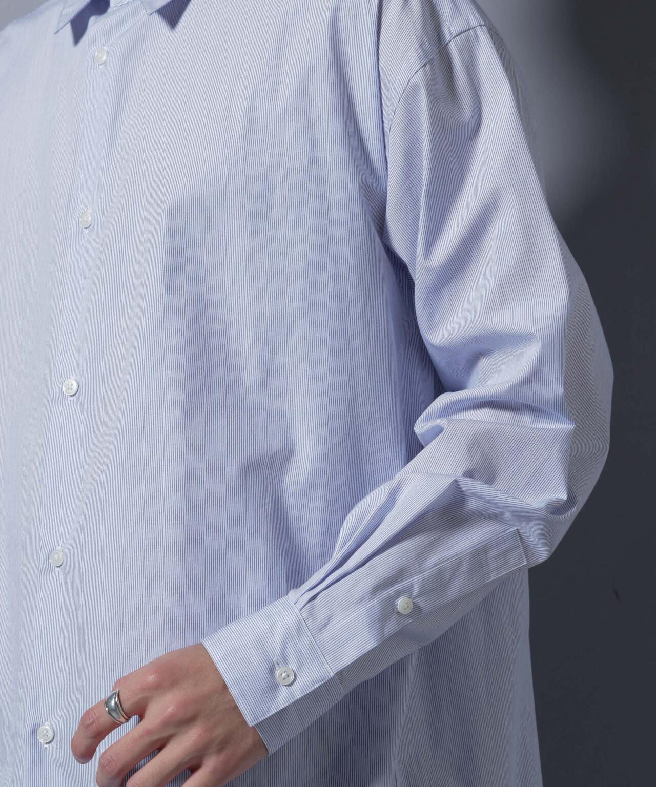 ｢SIDOGRAS-SIDOPOPEL｣ マイクロストライプシャツ 6685220217