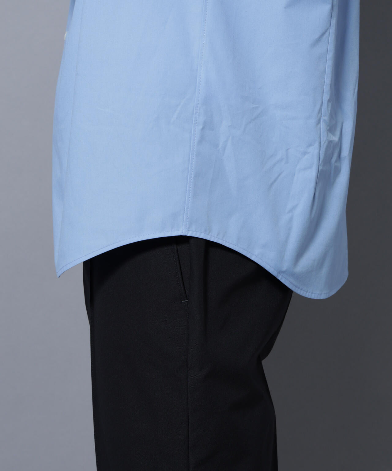 「N shirt」Anti Soaked(R)汗染み防止セミワイドカラーシャツ長袖 6685220218