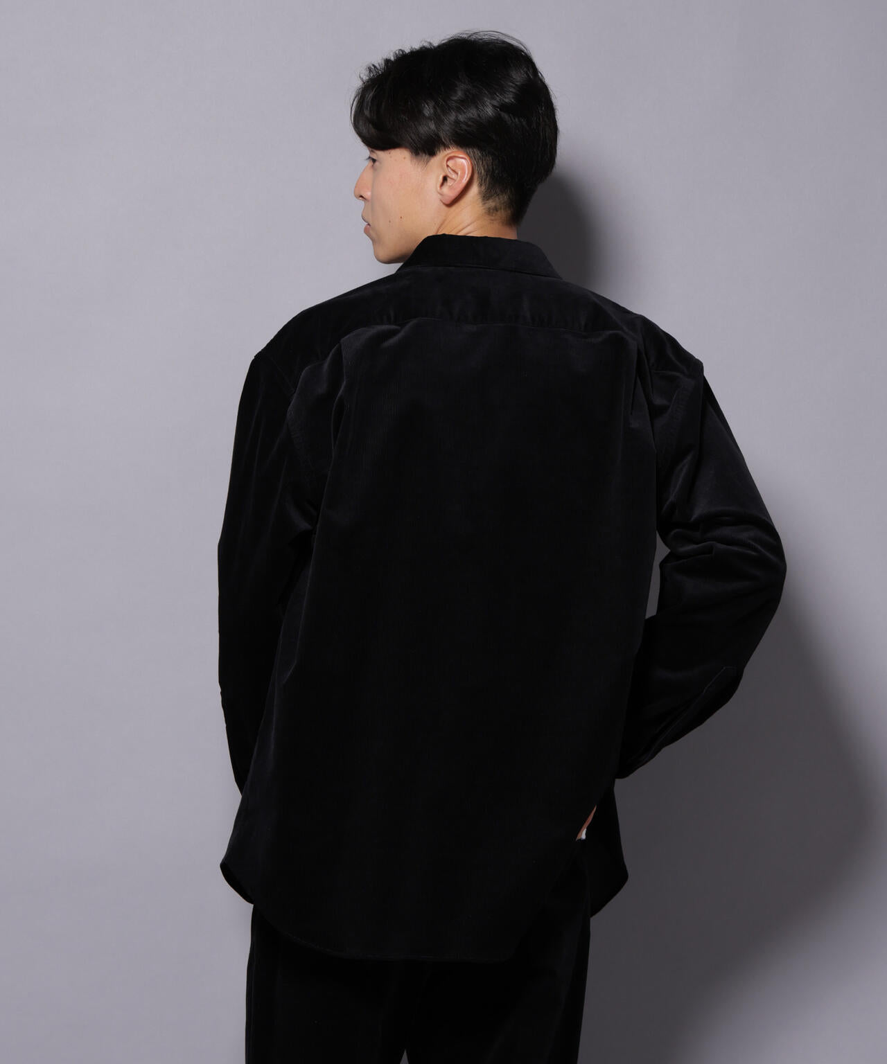 AIRコーデュロイ レギュラーカラーシャツ/STRETCH