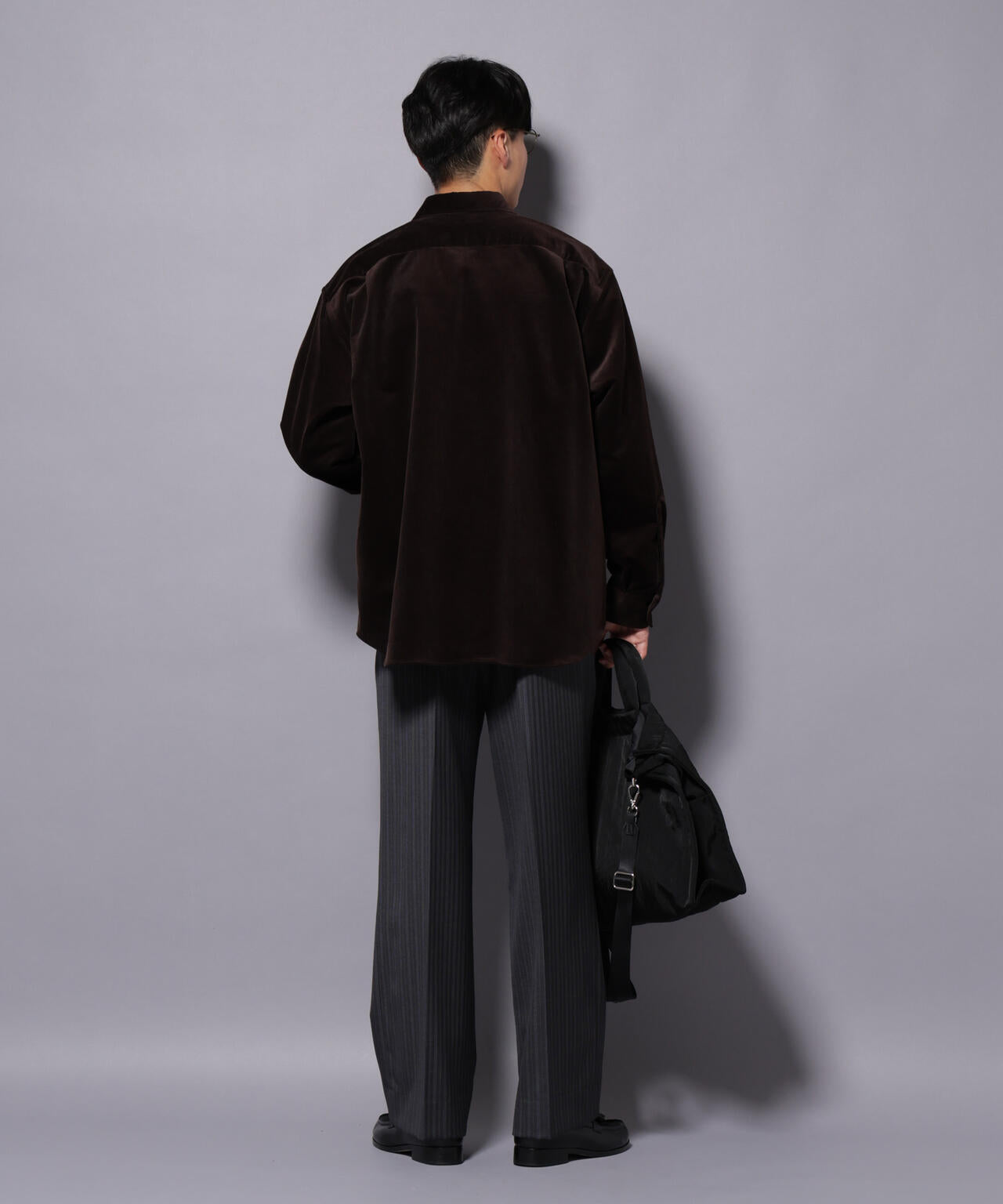 AIRコーデュロイ レギュラーカラーシャツ/STRETCH 6685220220