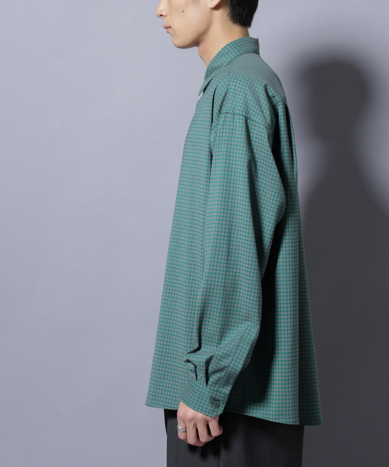 グランパチェックシャツ