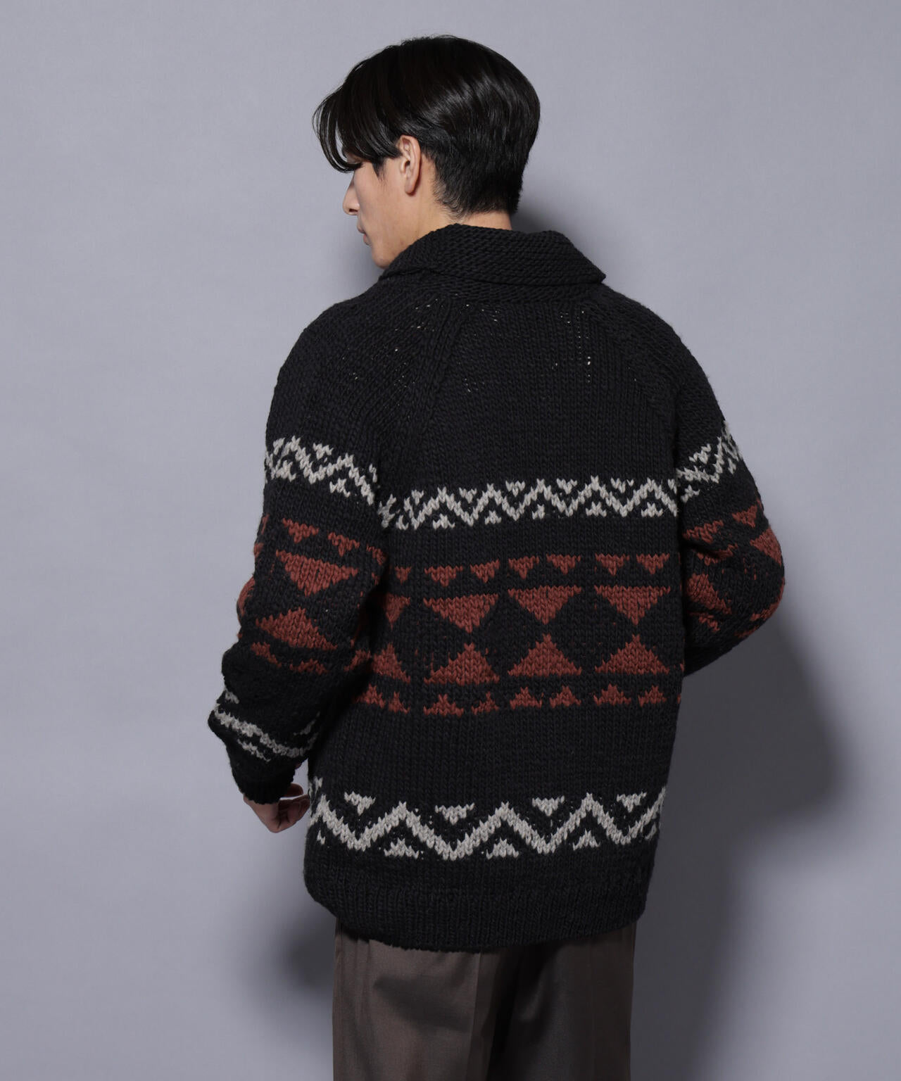 ペルー産カウチンセーター