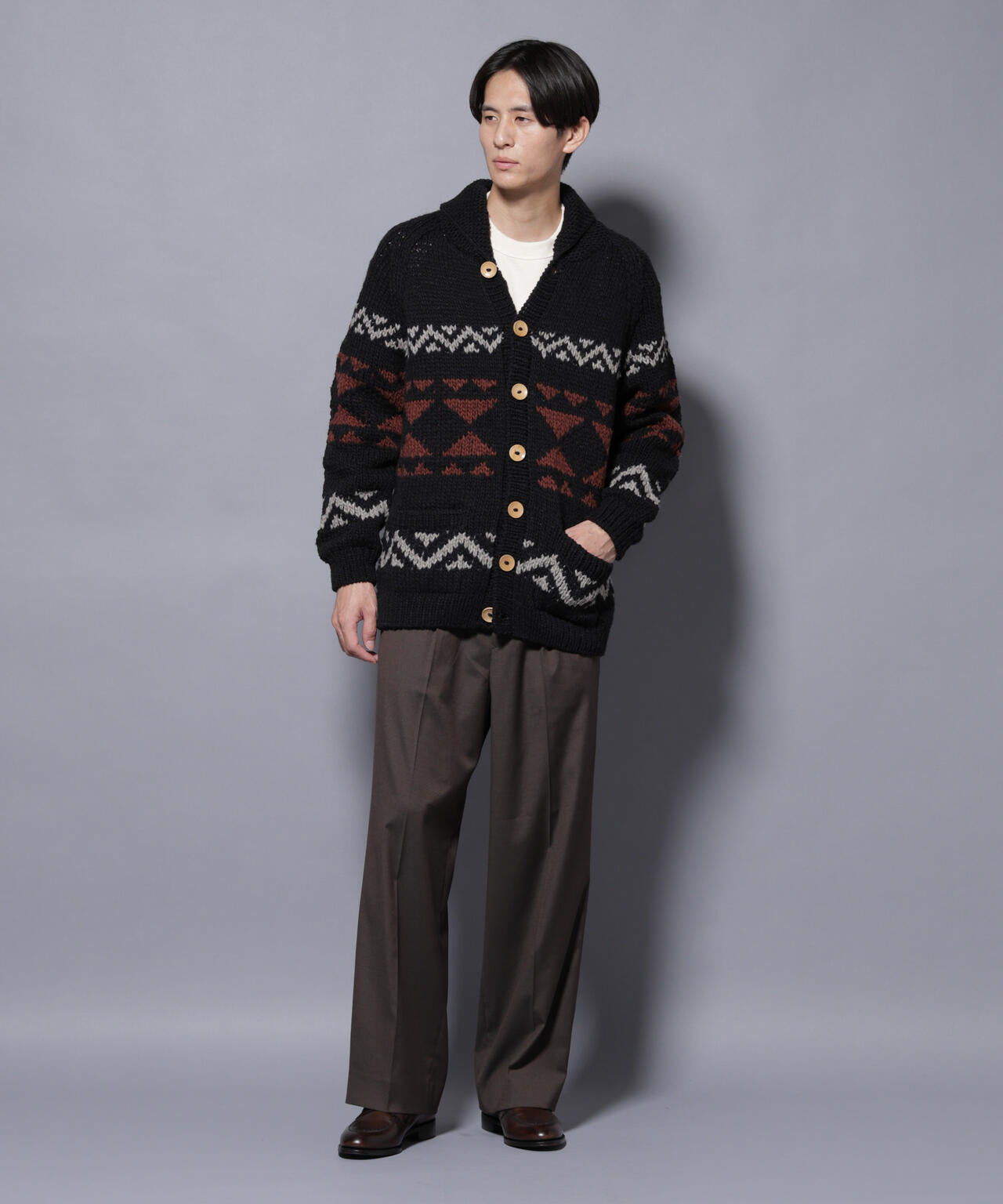 ペルー産カウチンセーター