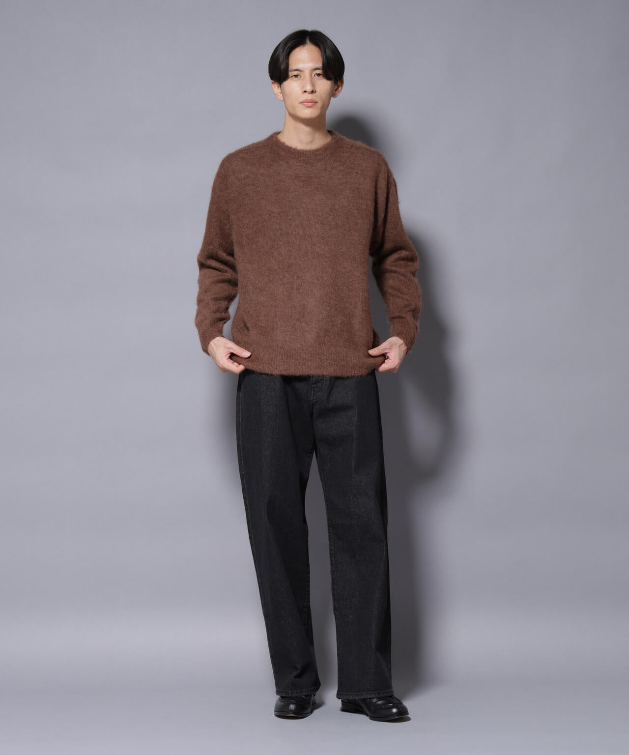 COFIL｣ SCIARADA モヘヤ混 クルーネックニット