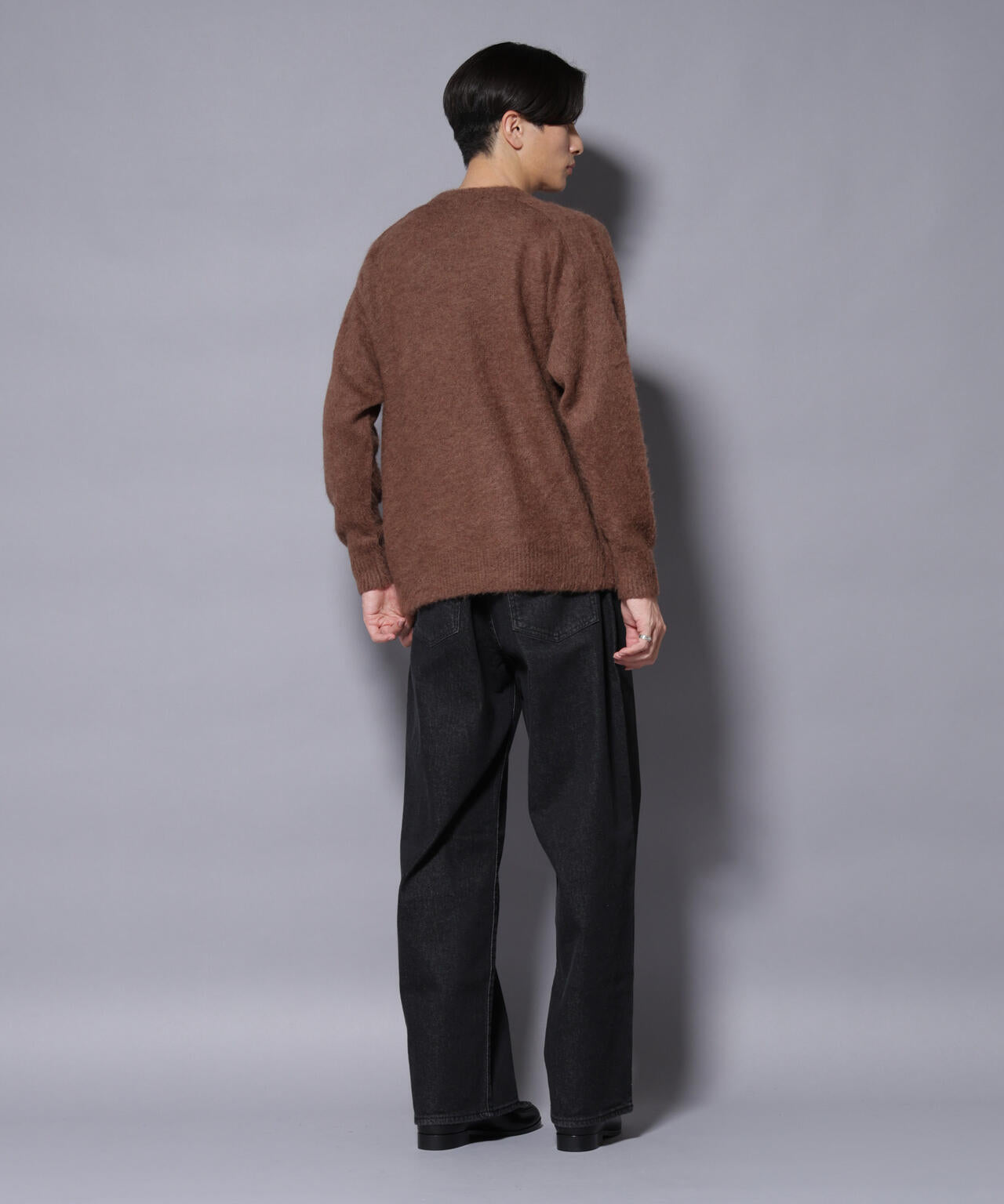 ナノユニバース（NANO universe）/「COFIL」 SCIARADA モヘヤ混 クルーネックニット COFIL｣ SCIARADA モヘヤ混 クルーネックニット