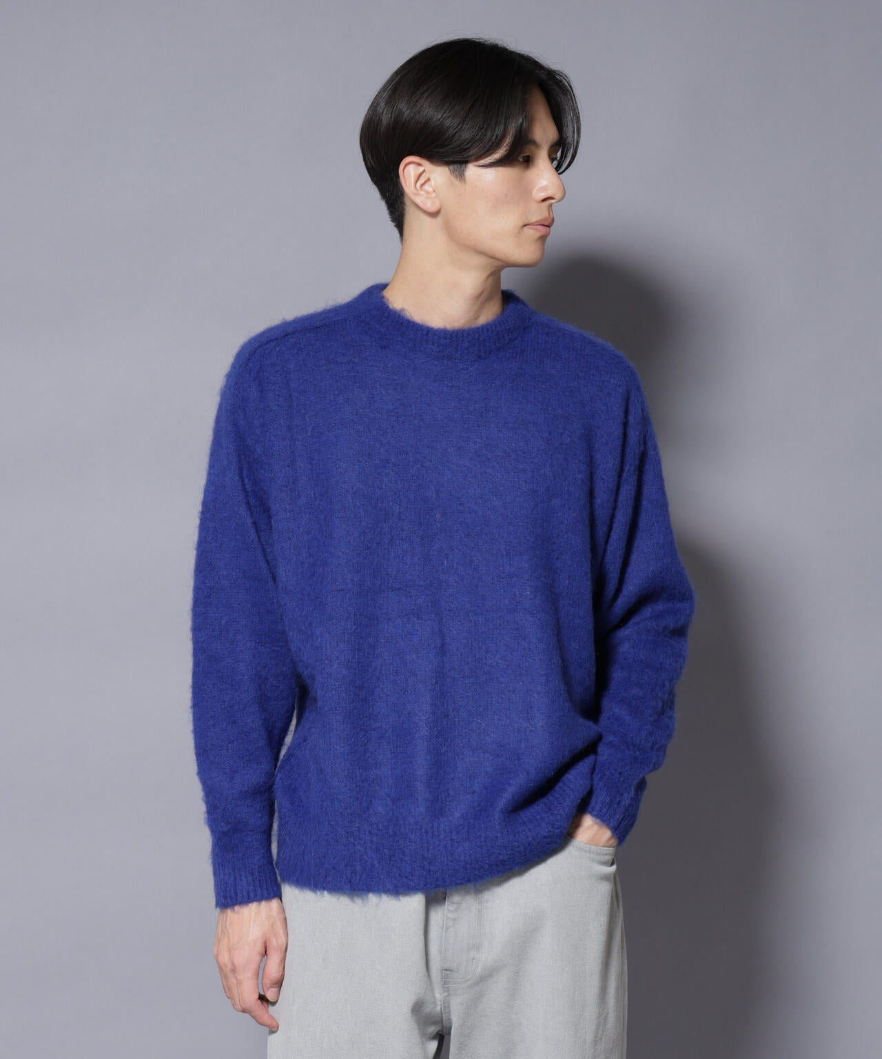 COFIL｣ SCIARADA モヘヤ混 クルーネックニット