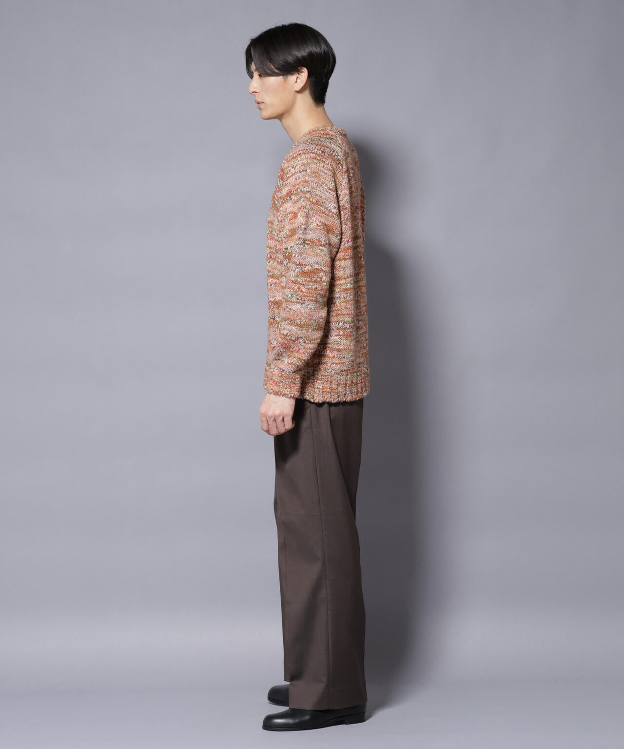 COFIL｣ PAVONE HOLIDAY メランジクルーネックニット