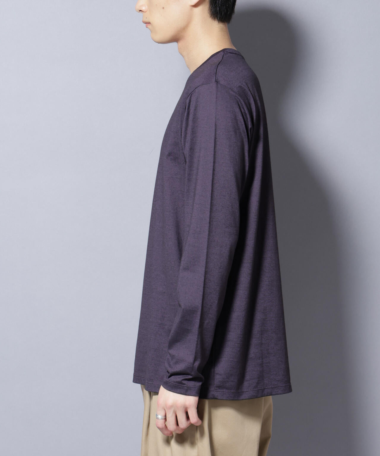 ソラーロライトストレッチクルーネックTシャツ 長袖 6685223201