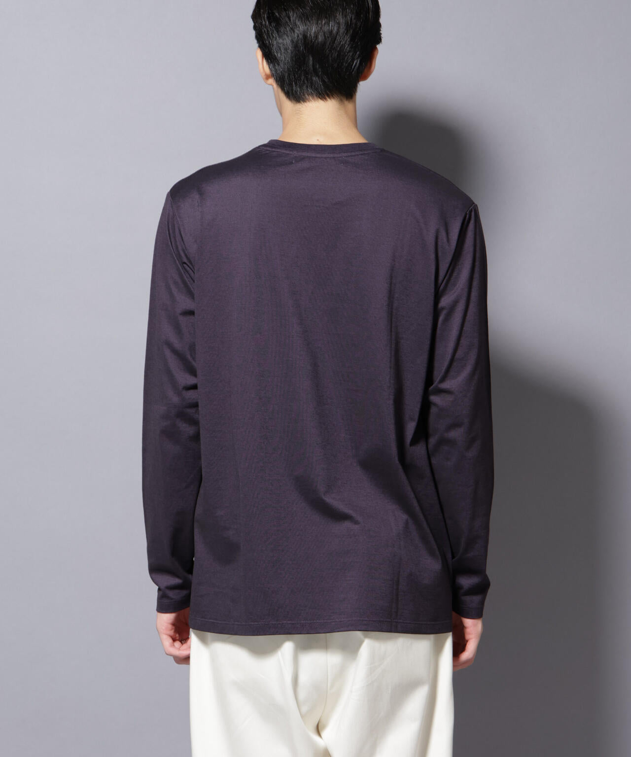 ソラーロライトストレッチヘンリーネックTシャツ 長袖 6685223202