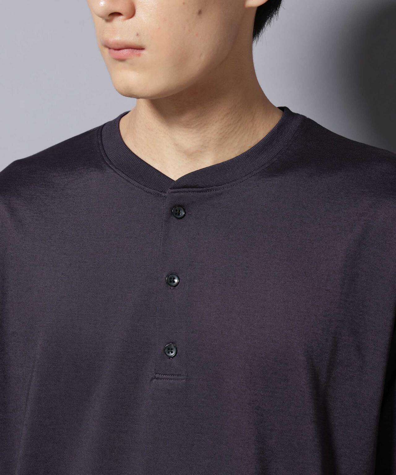 ソラーロライトストレッチヘンリーネックTシャツ 長袖 6685223202