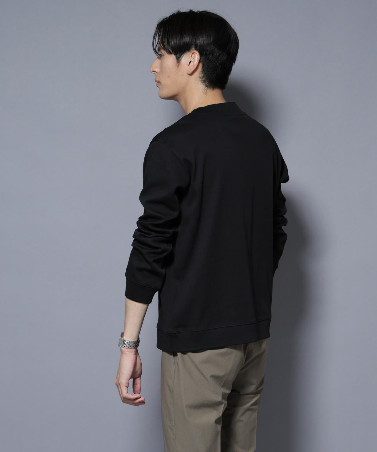 「FORMAL JERSEY」モックネックカットソー長袖 6685223206