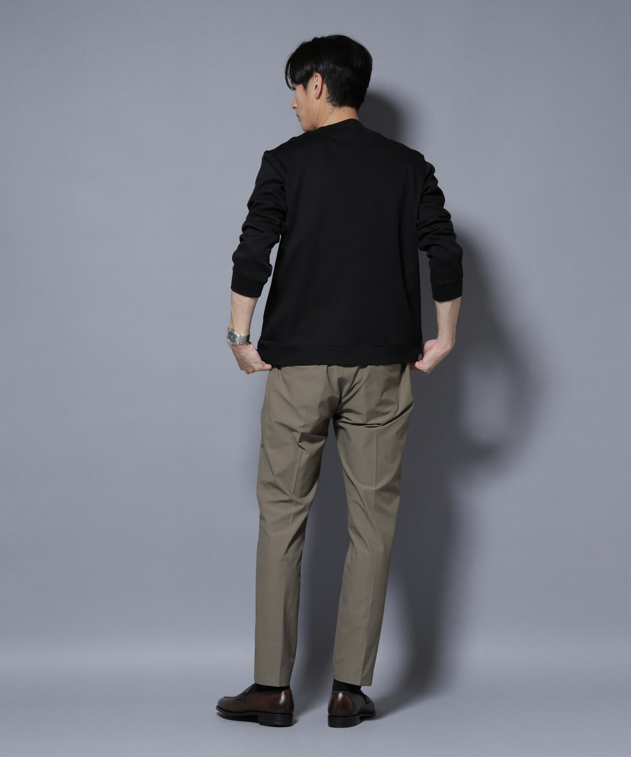 「FORMAL JERSEY」モックネックカットソー長袖 6685223206