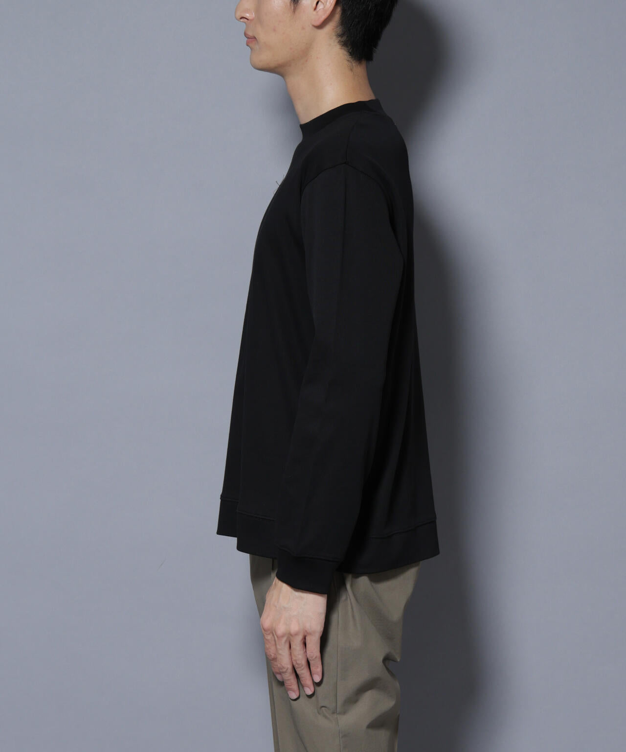 「FORMAL JERSEY」モックネックカットソー長袖 6685223206