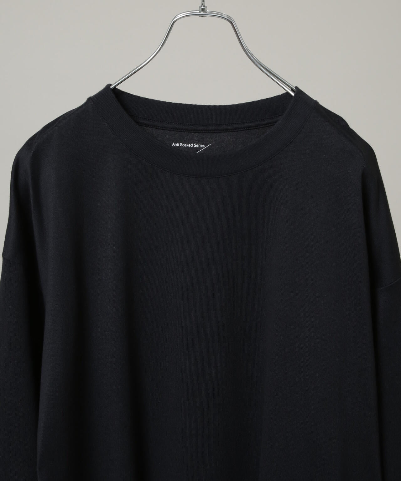 Anti Soaked(R) 汗染み防止 クルーネックワイドTシャツ七分袖