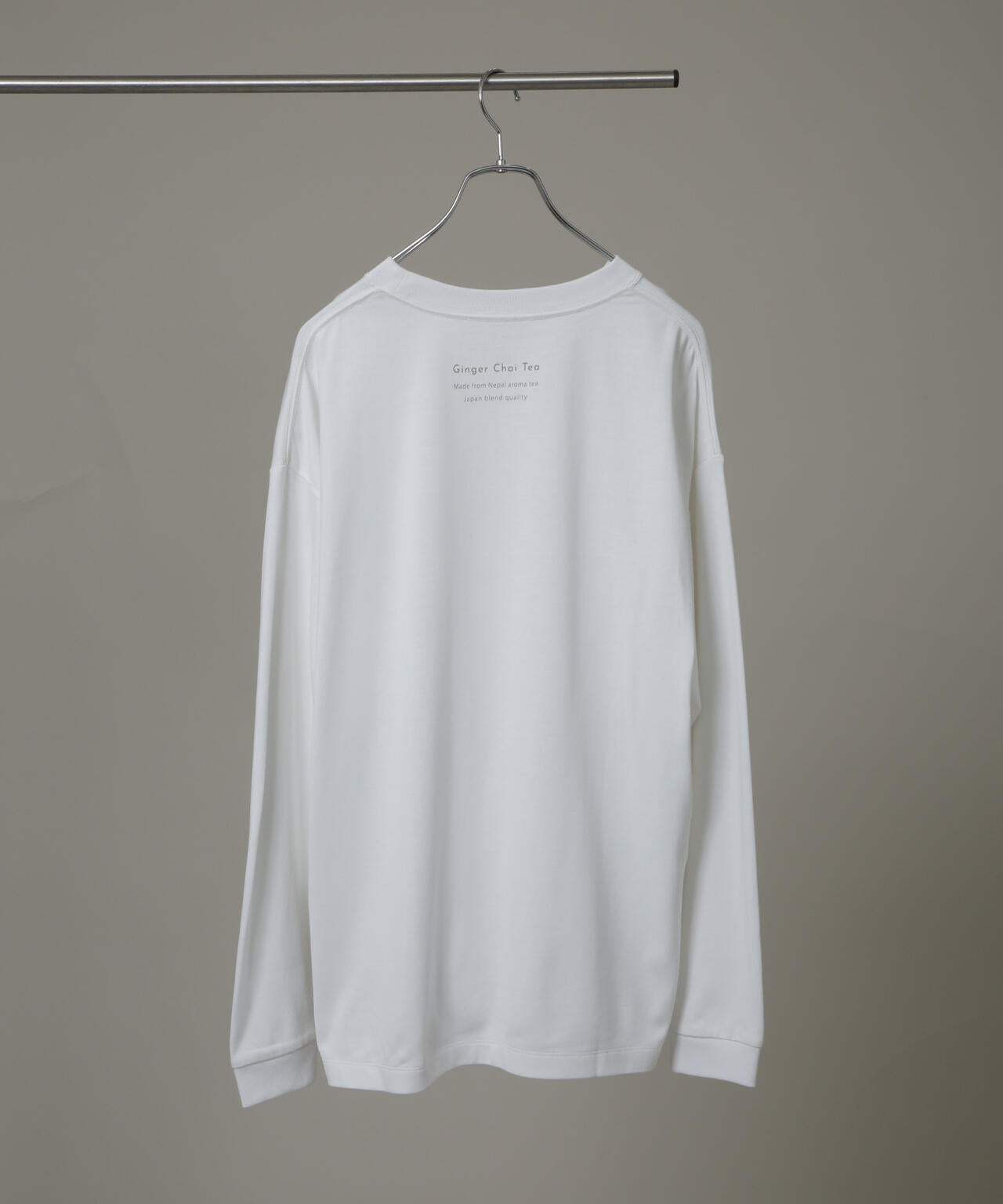 Anti Soaked(R)×SUNCHAIポートレート汗染み防止 Tシャツ長袖