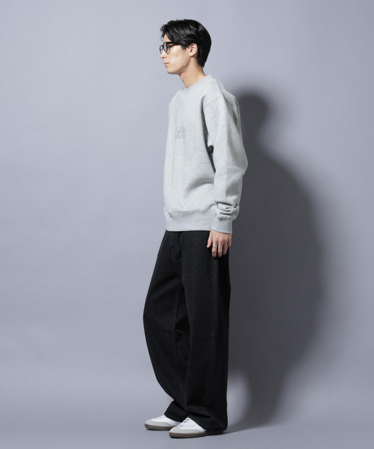 「NJ/CLUB」裏起毛 ジャージークルーネックスウェット 6685223213