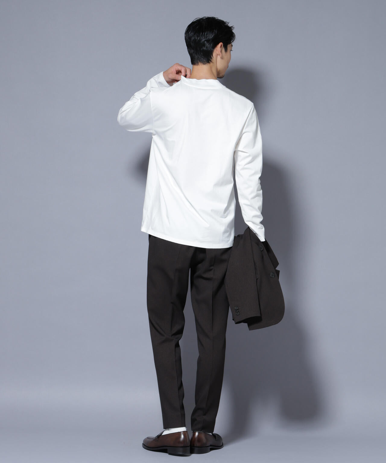 ジャケT(R) クルーネック 長袖