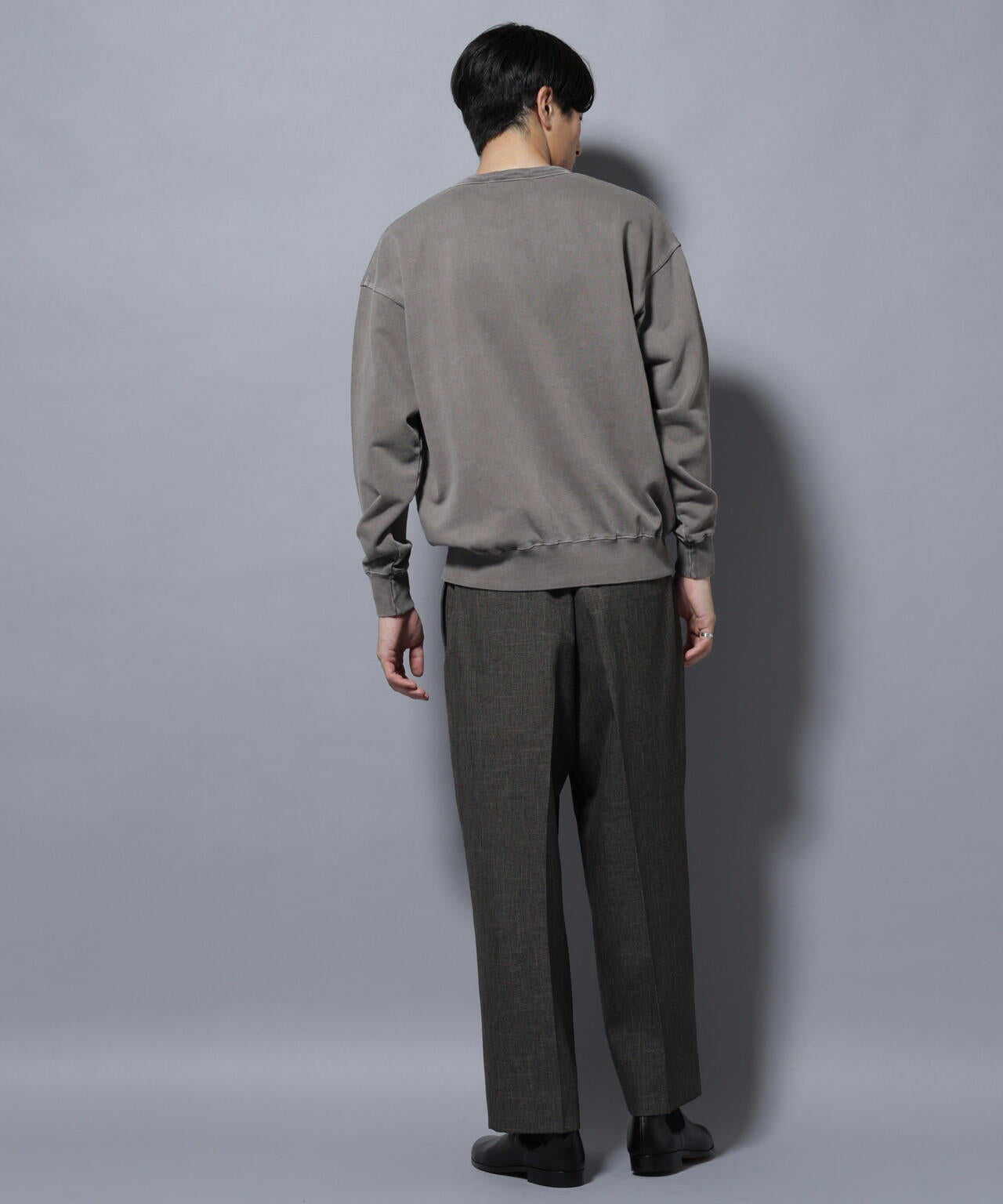 ヴィンテージライク クルーネックスウェット