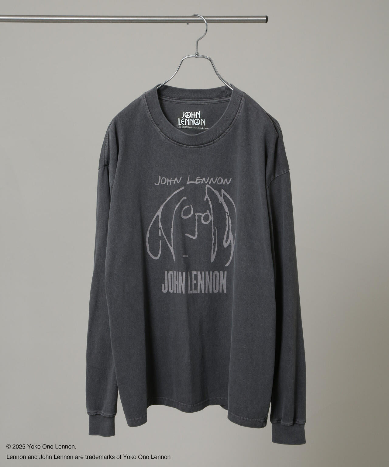 HOTEL PALACE」John Lennon ピグメントL/S TEE