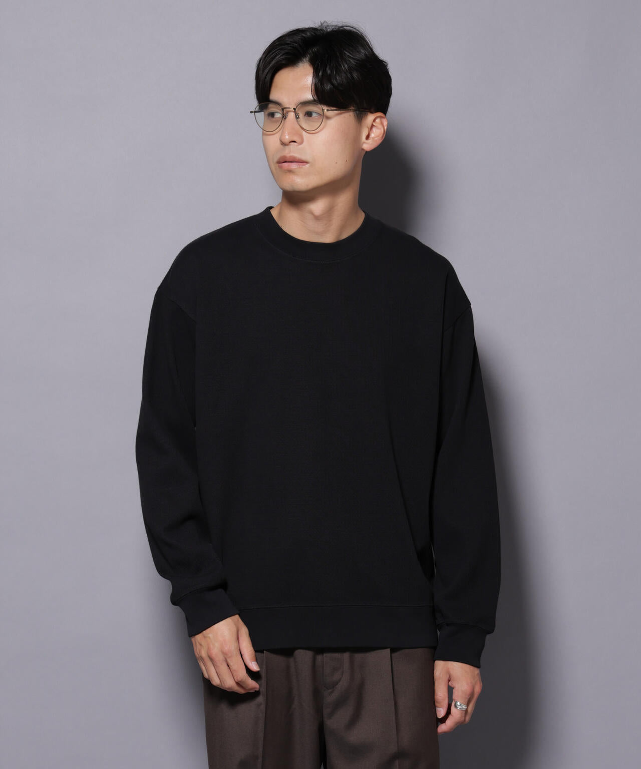 コットンガーメントダイサーマルクルーネックプルオーバー 6685223240