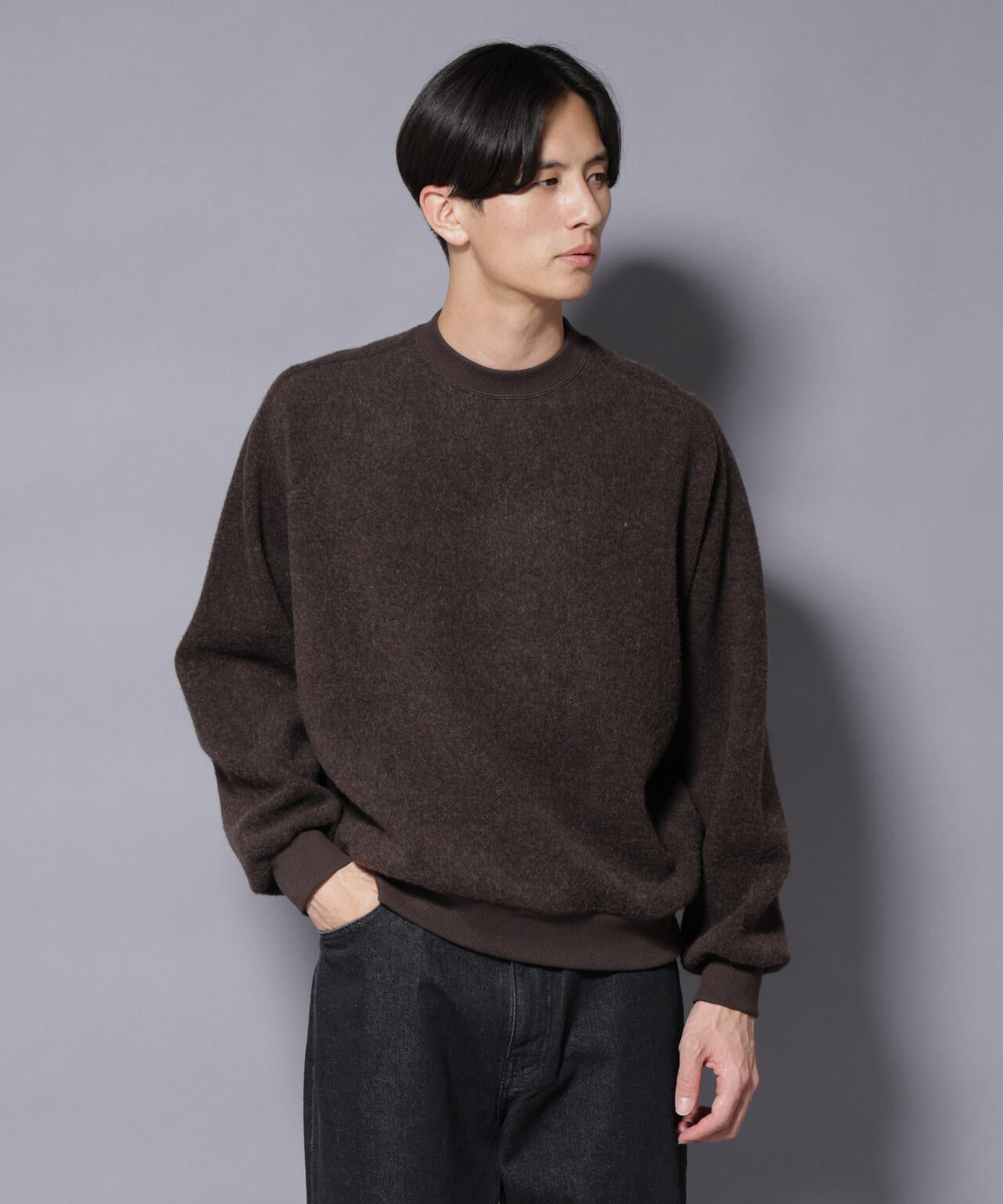 MIYATA×NANO JAPANMADE ウール/コットン スウェット