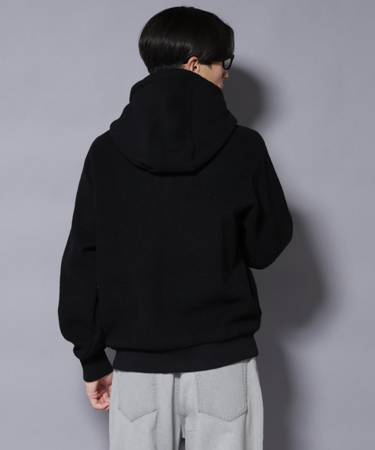 MIYATA×NANO JAPANMADE ウール/コットン パーカー 6685223242