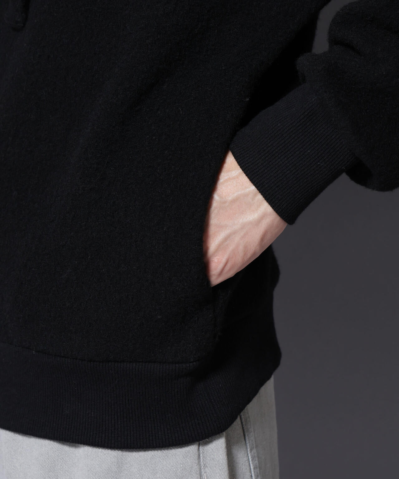 MIYATA×NANO JAPANMADE ウール/コットン パーカー 6685223242