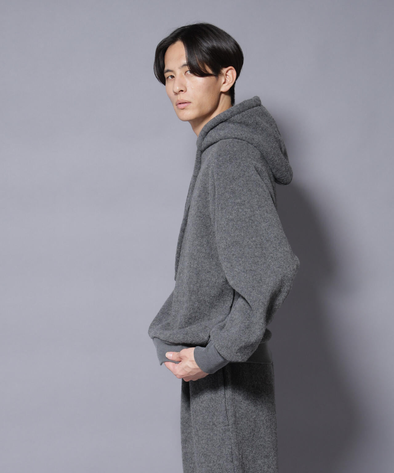 MIYATA×NANO JAPANMADE ウール/コットン パーカー 6685223242