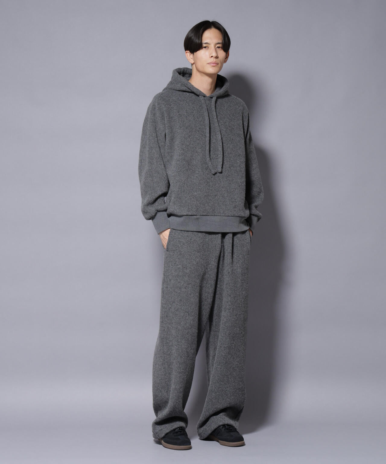 MIYATA×NANO JAPANMADE ウール/コットン パーカー 6685223242