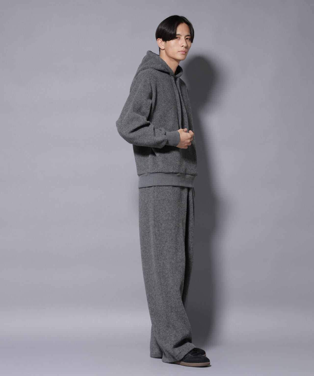 MIYATA×NANO JAPANMADE ウール/コットン パーカー 6685223242