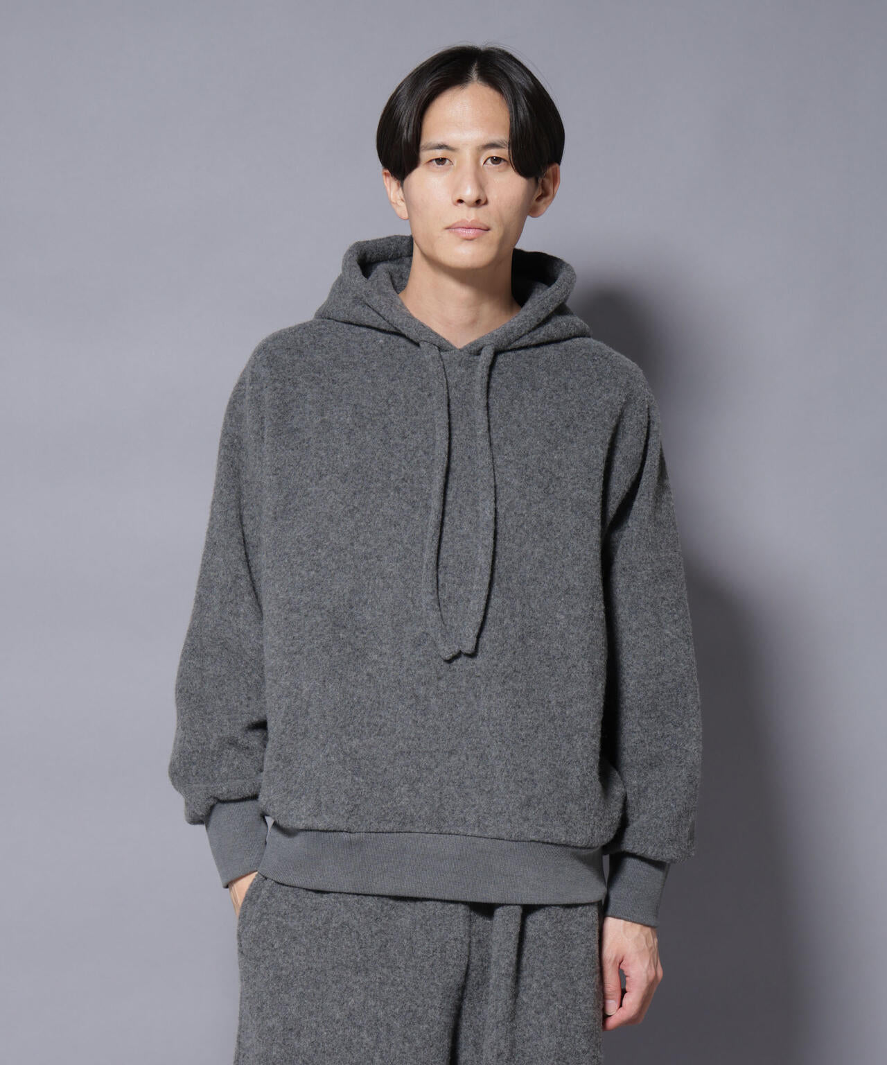 MIYATA×NANO JAPANMADE ウール/コットン パーカー 6685223242