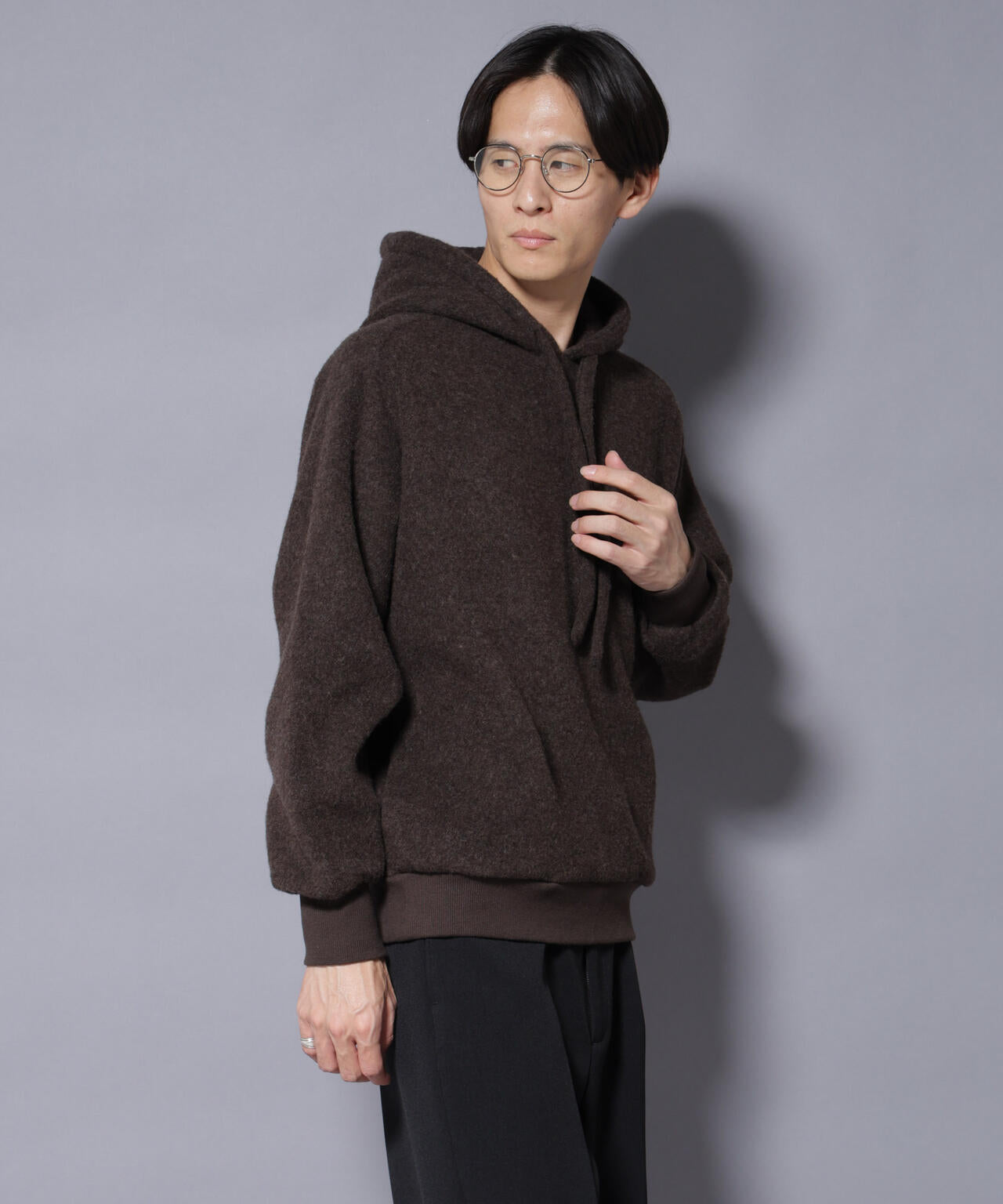 MIYATA×NANO JAPANMADE ウール/コットン パーカー 6685223242