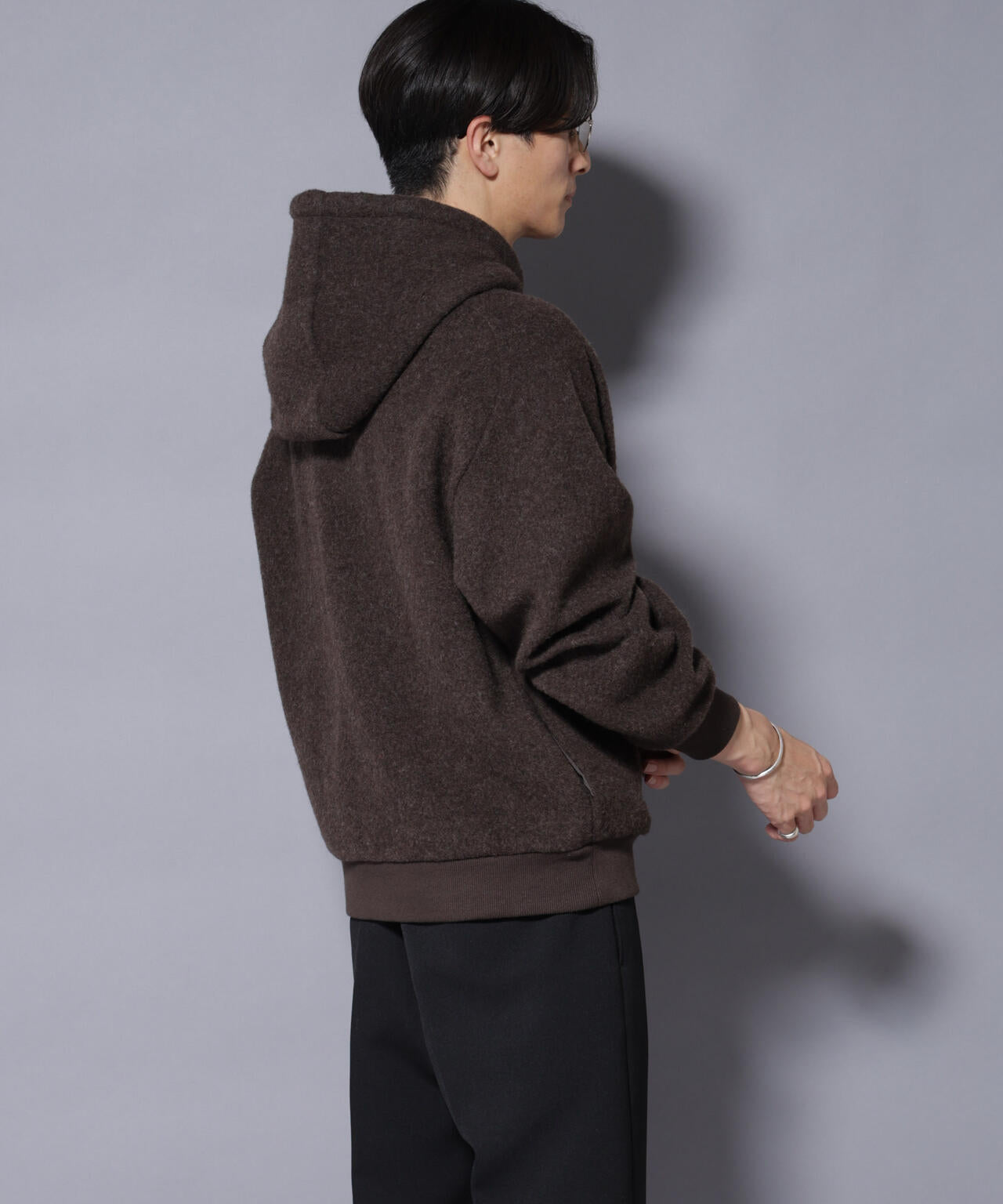 MIYATA×NANO JAPANMADE ウール/コットン パーカー 6685223242