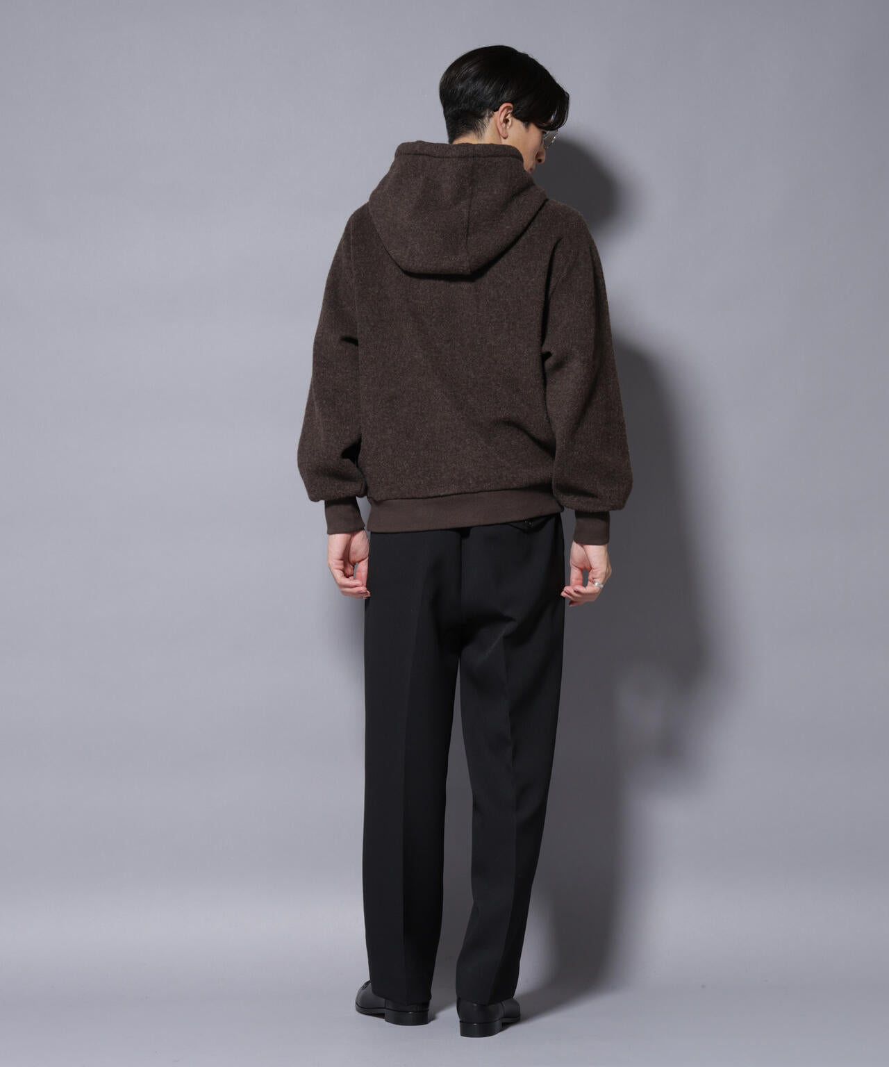 MIYATA×NANO JAPANMADE ウール/コットン パーカー 6685223242